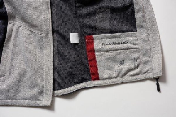 画像9: ライダースメッシュジャケット レディースサイズ ROJ121 ロッソスタイルラボ (9)