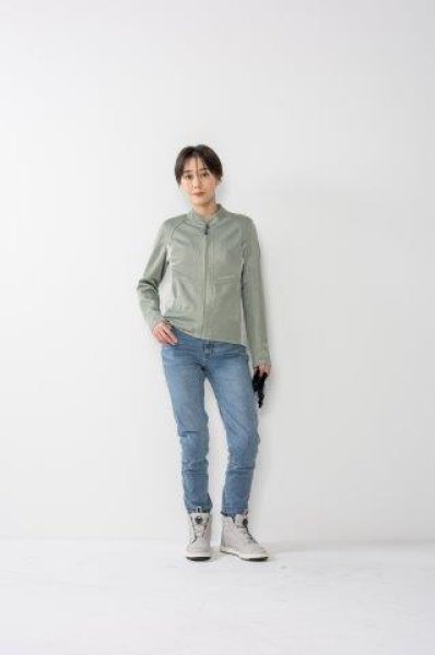 画像14: ライダースメッシュジャケット レディースサイズ ROJ121 ロッソスタイルラボ (14)