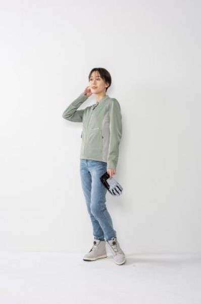 画像17: ライダースメッシュジャケット レディースサイズ ROJ121 ロッソスタイルラボ (17)