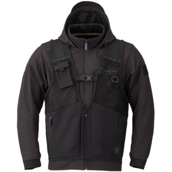 画像3: オーバーラップメッシュ パーカ メンズサイズ RSJ347 アールエスタイチ (3)