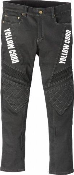 画像4: ライディングストレッチデニムパンツ メンズサイズ YRP-101 イエローコーン (4)