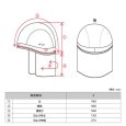 画像16: 冷感キャップ タレ付 ブラック 25171575 フリーズテック (16)