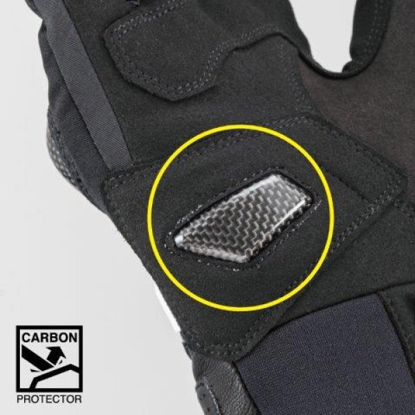 画像15: カーボン ウインターグローブ メンズサイズ RST664 アールエスタイチ (15)