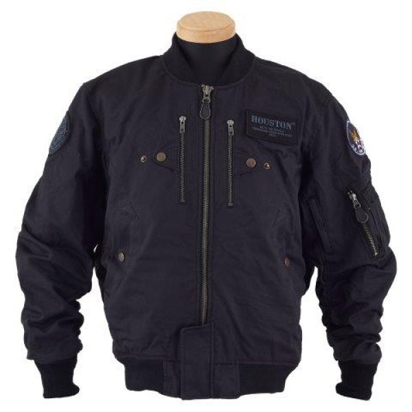 画像2: MA-1 コットンドラゴンモーターサイクルジャケット メンズサイズ HTVA-2424 ヒューストン (2)