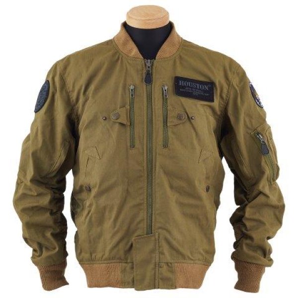 画像4: MA-1 コットンドラゴンモーターサイクルジャケット メンズサイズ HTVA-2424 ヒューストン (4)