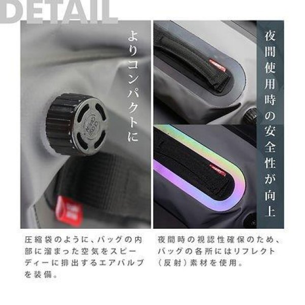 画像13: 25L テールパック GBM-201 オサドライパック (13)