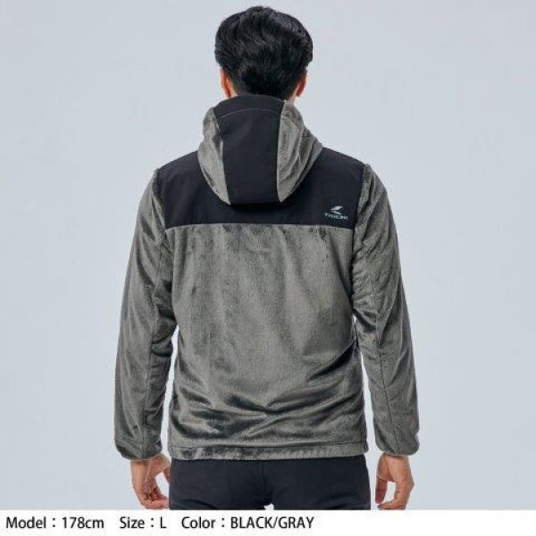 画像20: e-HEAT フリース インナーパーカ メンズサイズ RSU638 アールエスタイチ (20)