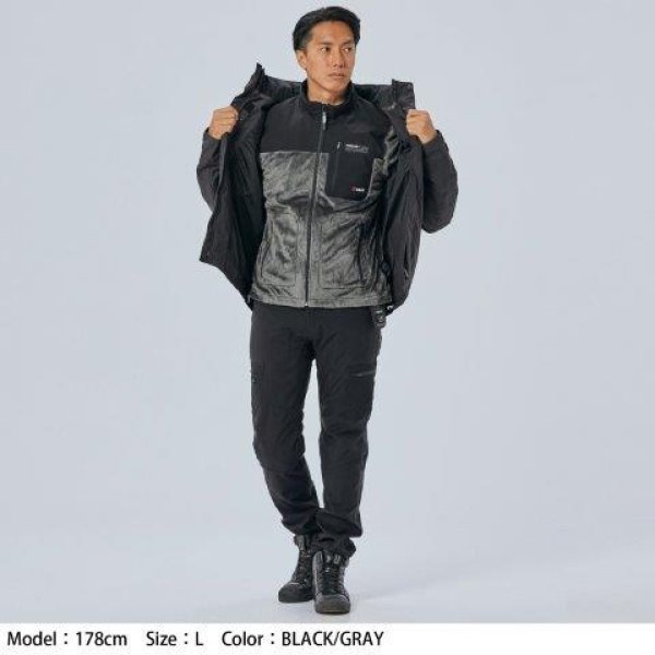 画像19: e-HEAT フリース インナーパーカ メンズサイズ RSU638 アールエスタイチ (19)