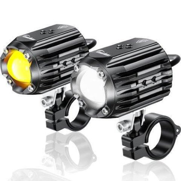 画像1: Ｃyber LEDプロジェクターライト １５ＷＸ１５Ｗ 車検対応 KDR-K10-W15 カエディア (1)